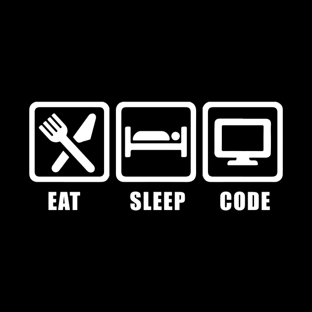 Eat Sleep Code Graphic by SinBle