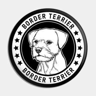 Border Terrier Fan Gift Pin