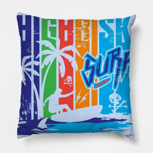 High Risk Surfing Pillow