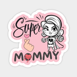 Super Mommy Mother's day cute design Magnet