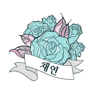 Chaeyeon Blooming Rose T-Shirt