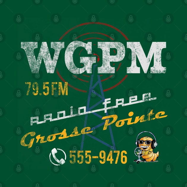 WGPM Radio from Grosse Pointe Blank, distressed by MonkeyKing