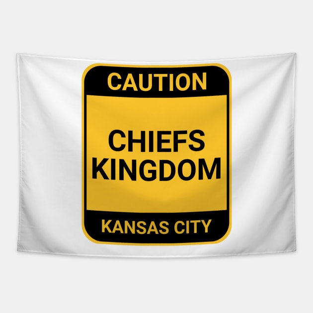 CHIEFS KINGDOM Tapestry by BURN444