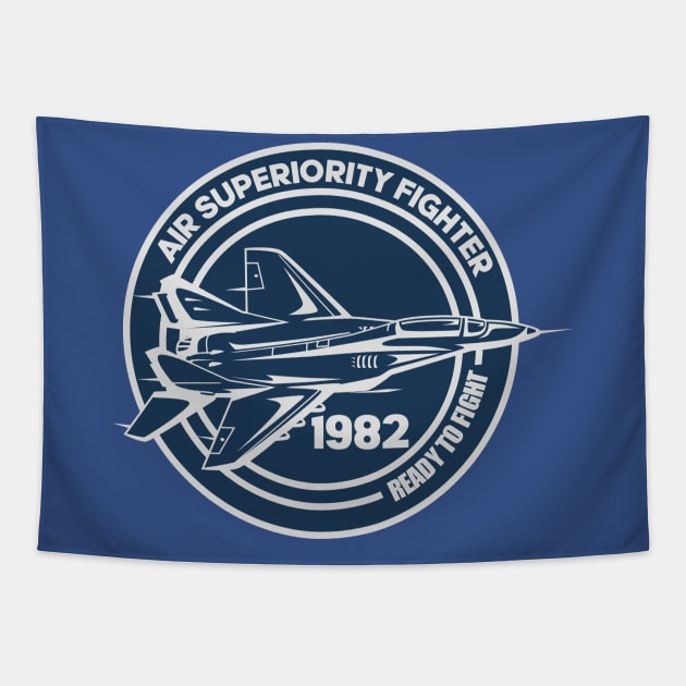 AIR FIGHTER JET Tapestry by beanbeardy