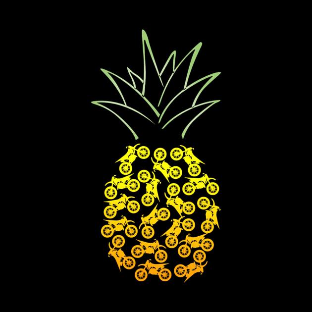 dirt bike pineapple shirt by julieariasdqr887