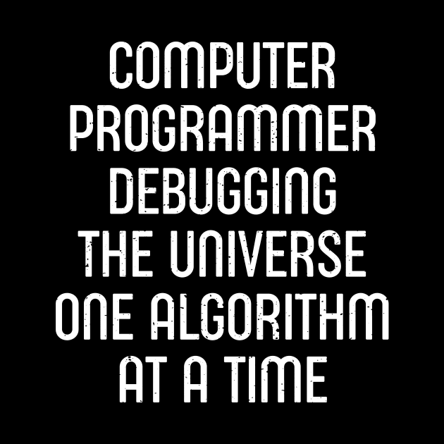 Computer Programmer Debugging the Universe, One Algorithm at a Time by trendynoize