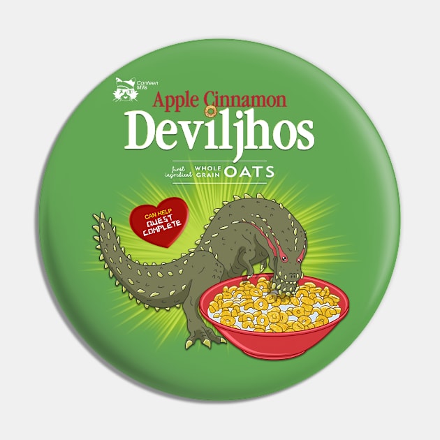 Deviljhos Cereal Pin by CCDesign