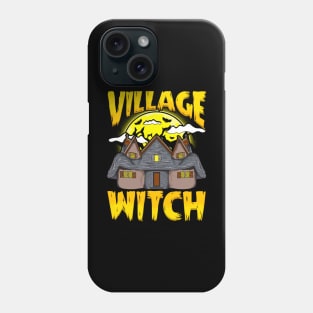 Village Witch Halloween Design Phone Case