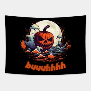 Buuhhhh-Halloween Haunt Tapestry