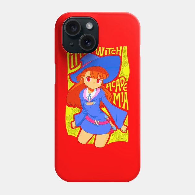 Akko (Little Witch Academia) Phone Case by hidexmian