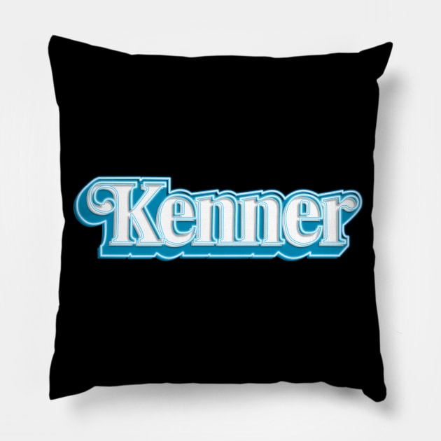 Kenner neon sign Pillow by AlanSchell76