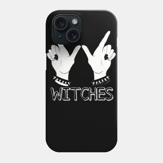 W stands for witches Phone Case by Art by Eric William.s