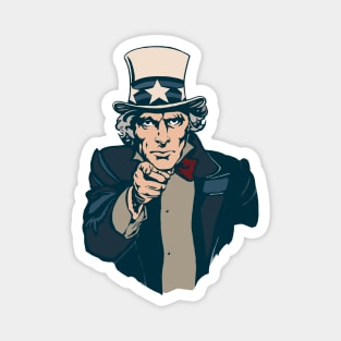 Uncle Sam Magnet