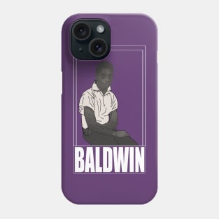 James Baldwin Portrait Phone Case