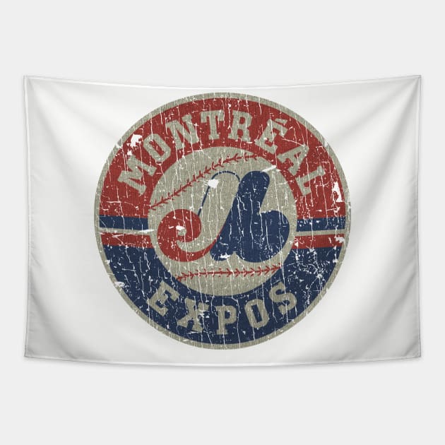 MONTREAL EXPOS 80S -  RETRO STYLE Tapestry by lekhartimah