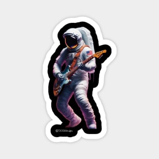 Rock N' Roll Astronaut Magnet