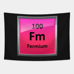 Fermium Periodic Table Element Symbol Tapestry