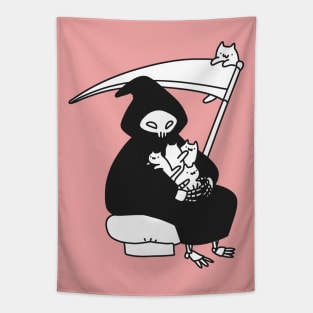 Reaper Snuggles Tapestry