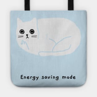 Energy saving mode (black caption) Tote