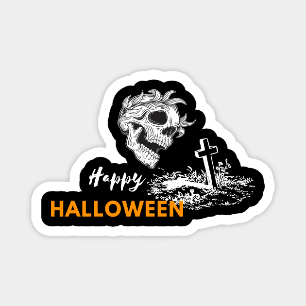 Happy Halloween Magnet by NICHE&NICHE