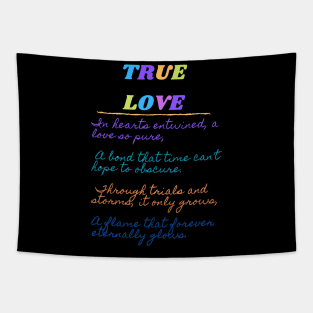 TRUE LOVE Tapestry