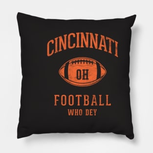 Cincinnati Bengals 2023 Super Bowl Run, Who Dey! Pillow