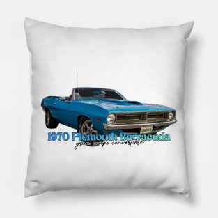 1970 Plymouth Barracuda Gran Coupe Convertible Pillow