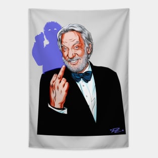 Donald Sutherland - An illustration by Paul Cemmick Tapestry