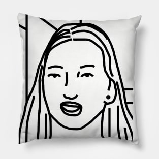 Distracted Boyfriend Meme the Distraction Outline Pillow