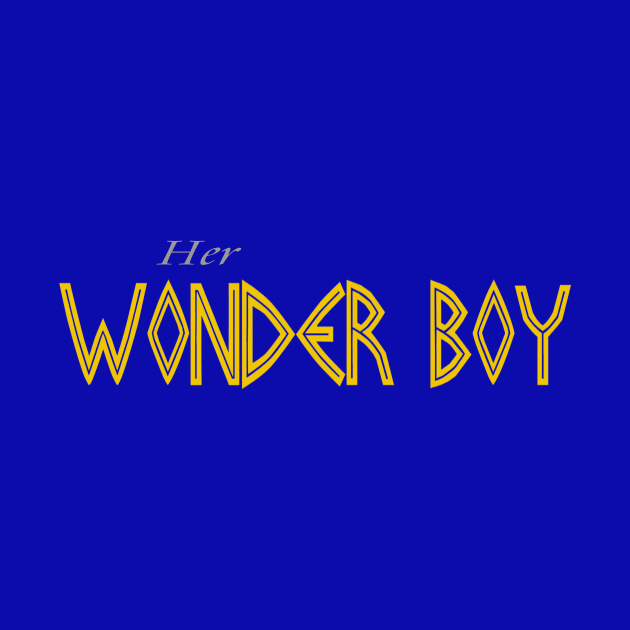 Her Wonder Boy by steven pate custom art