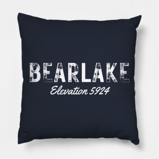 Bear Lake Utah Elevation 5924 Pillow