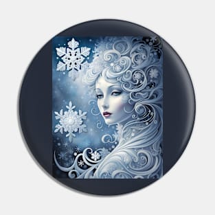 Cold beauty Pin