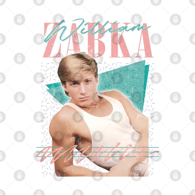 William Zabka // 80s Retro Style Fan Design by DankFutura