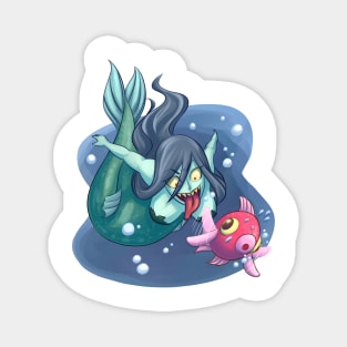 Mermaid Lunchbreak Magnet