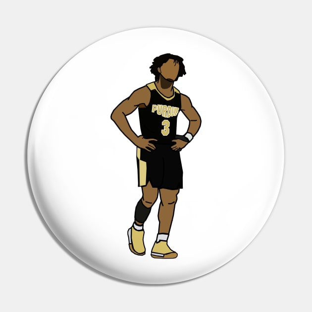 Carsen Edwards - NCAA College Basketball Purdue Pin by xavierjfong