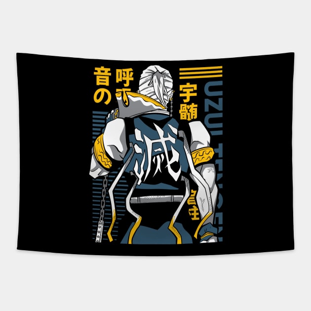 Uzui Tengen l Demon slayer anime Tapestry by WzaelArt