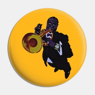 Louis Armstrong Pin