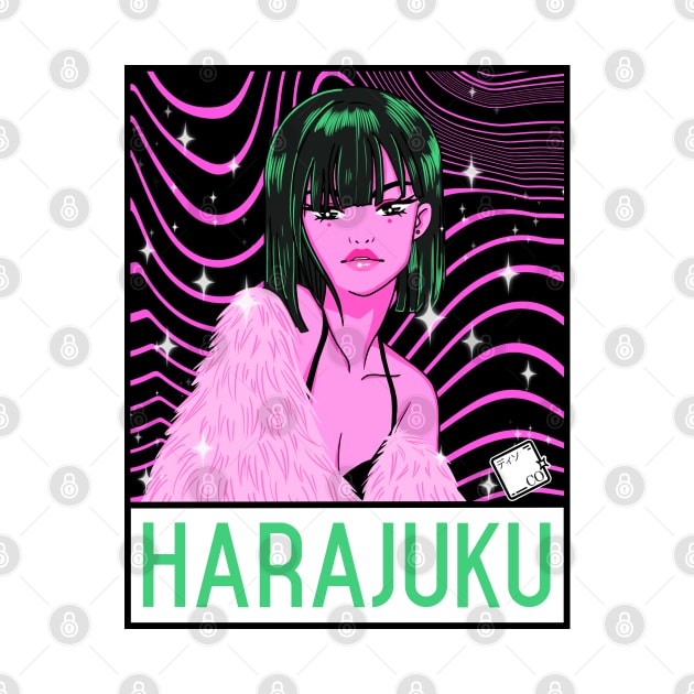 Harajuku Anime Girl by Disocodesigns