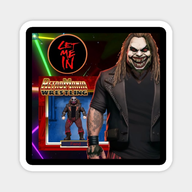 Retromania The Fiend Bray Wyatt Magnet by Carterboy