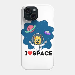 I Love Space Phone Case