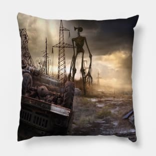 Sirenhead Apocalypse Pillow