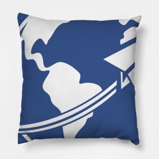 Around the World Globe Pillow