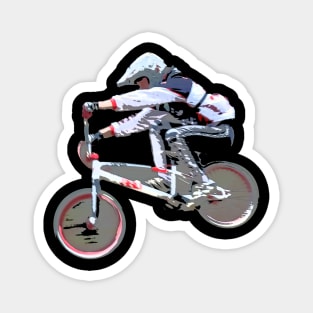 bmx race racing freestyle Magnet