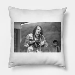 Tiny Tim BW Photograph Pillow