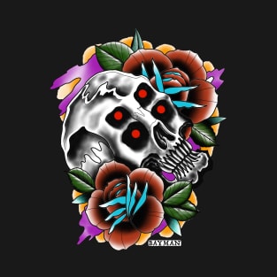 SKULL AND ROSES T-Shirt