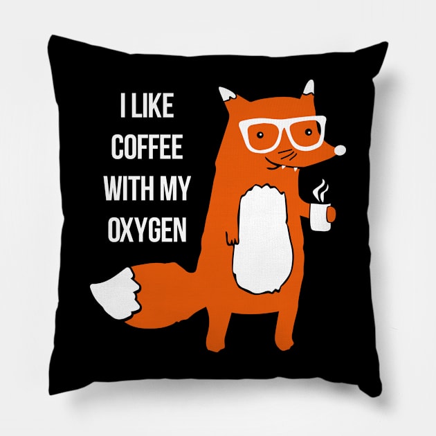 I Like Coffee With My Oxygen Pillow by Natysik11111