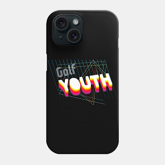 golf youth retro Phone Case by osvaldoport76