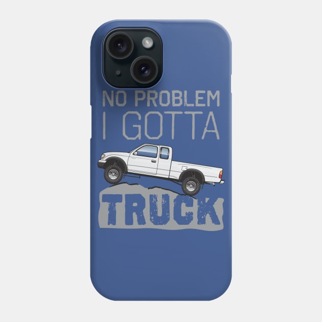 No Problem-White Phone Case by JRCustoms44