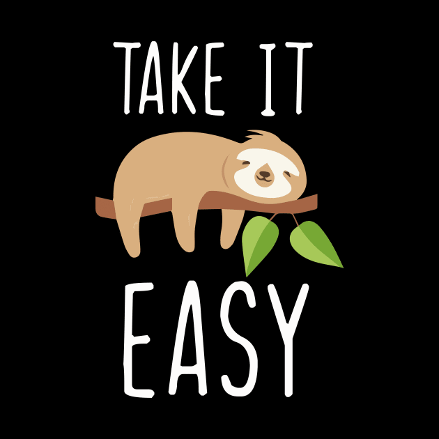 Take IT Easy Sloth by Imutobi