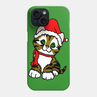 Christmas Kitten Phone Case